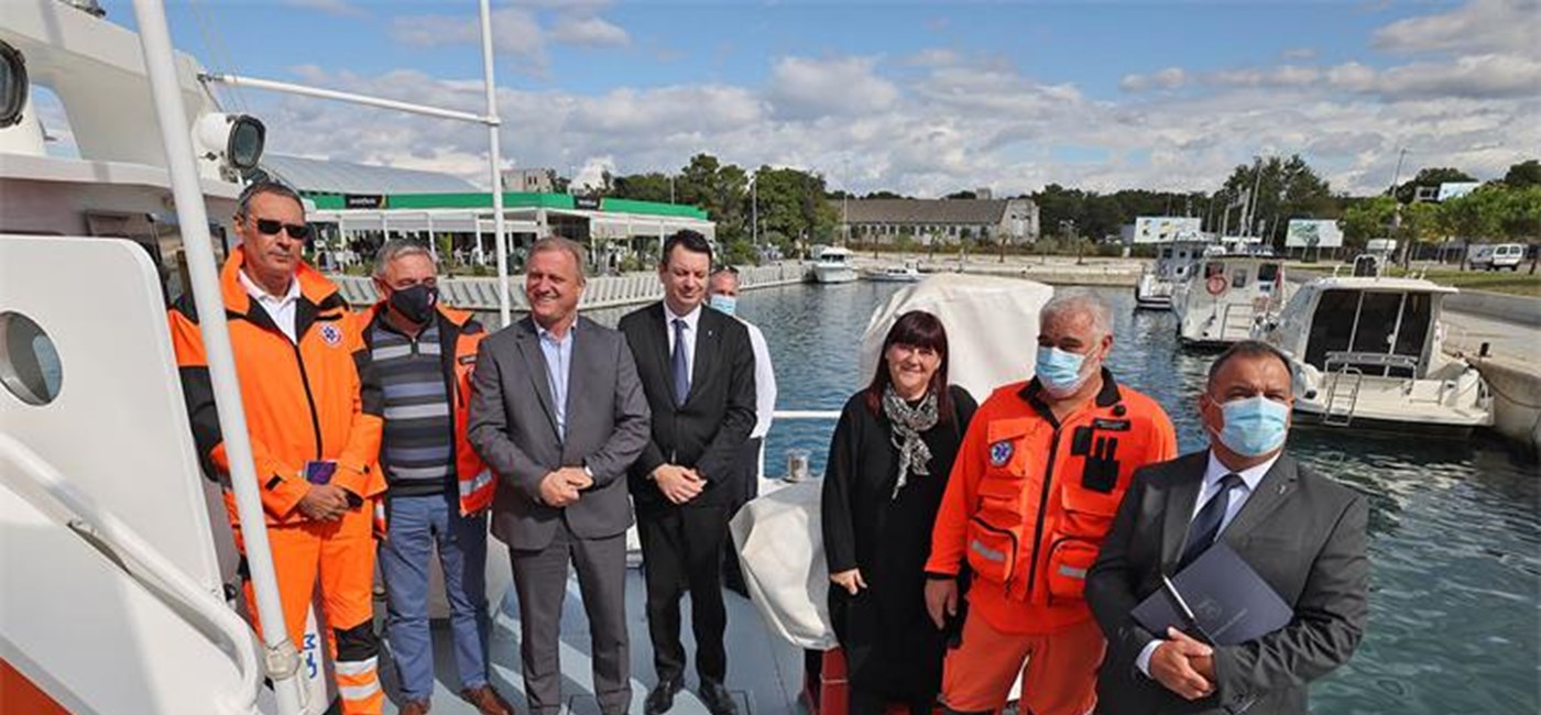 Zadar: Ugovor o gradnji brodica za hitnu pomorsku medicinsku službu